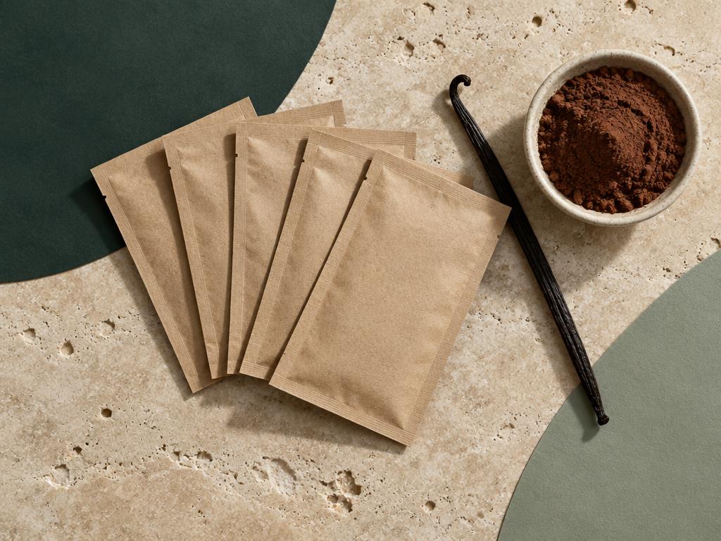 Illustrazione originale per Detox - Zkit Vegan Cacao + Vaniglia