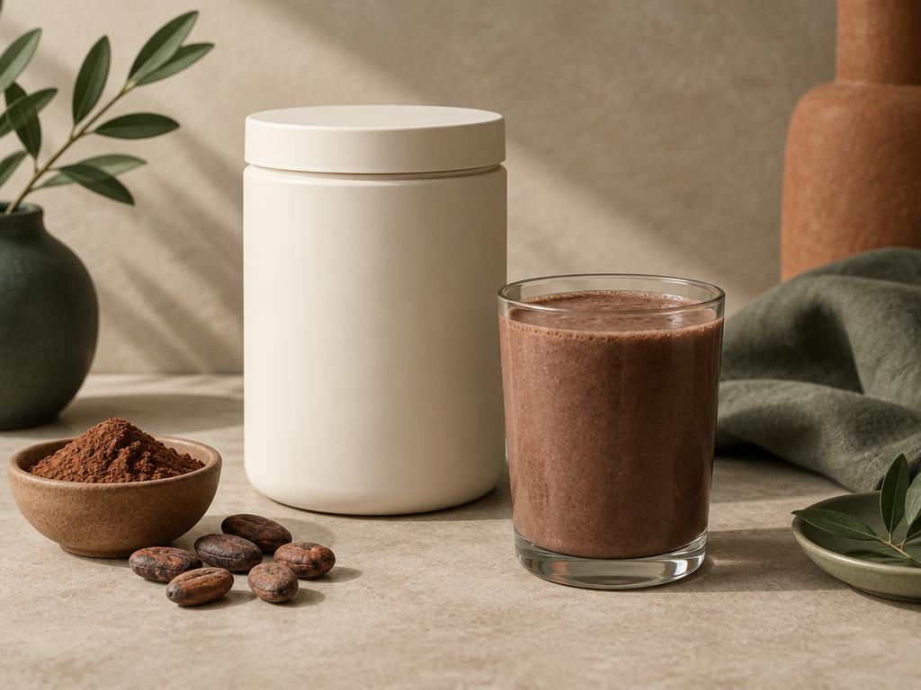 Illustrazione originale per PLUS VEGAN CACAO